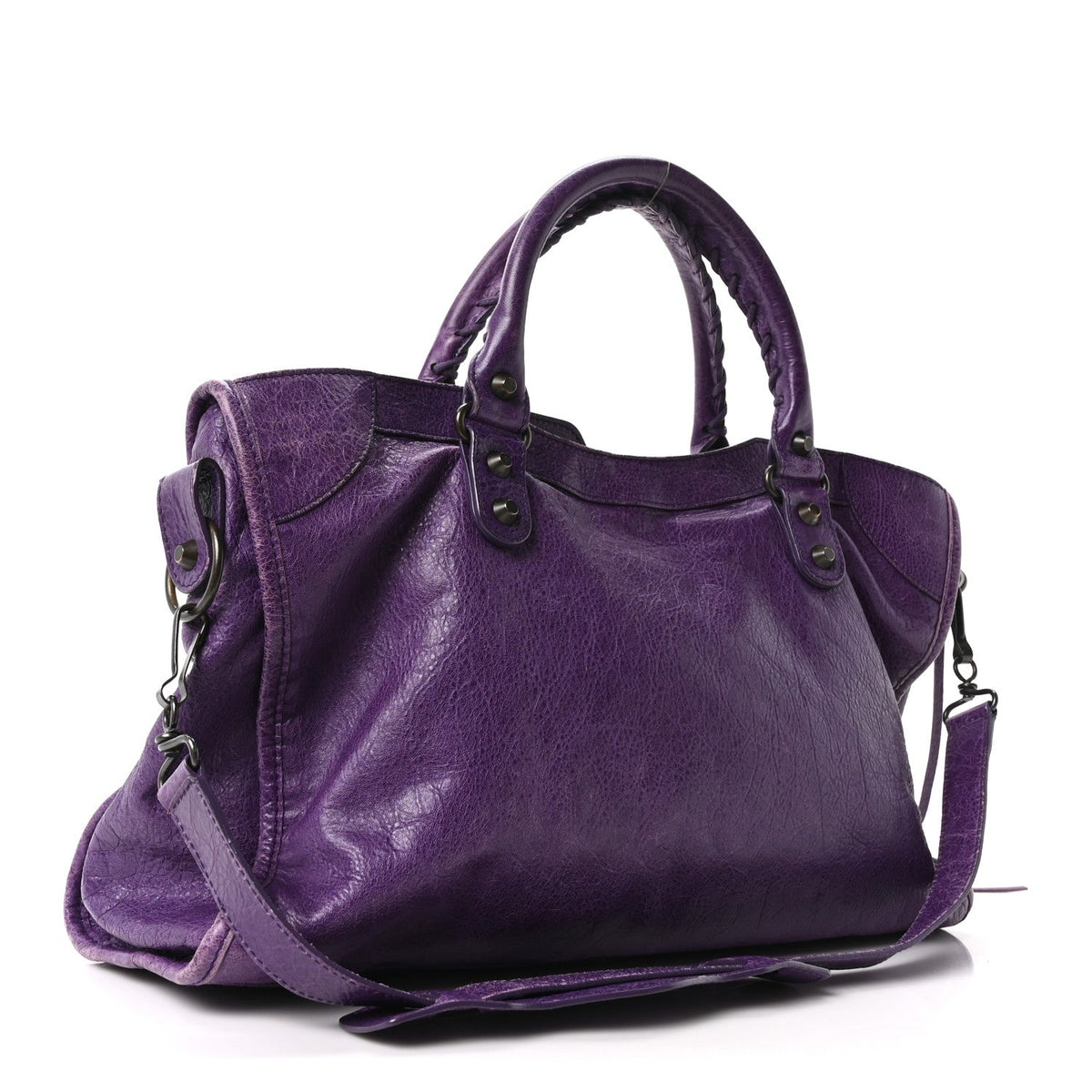 Agneau Classic Hardware City Dark Violet