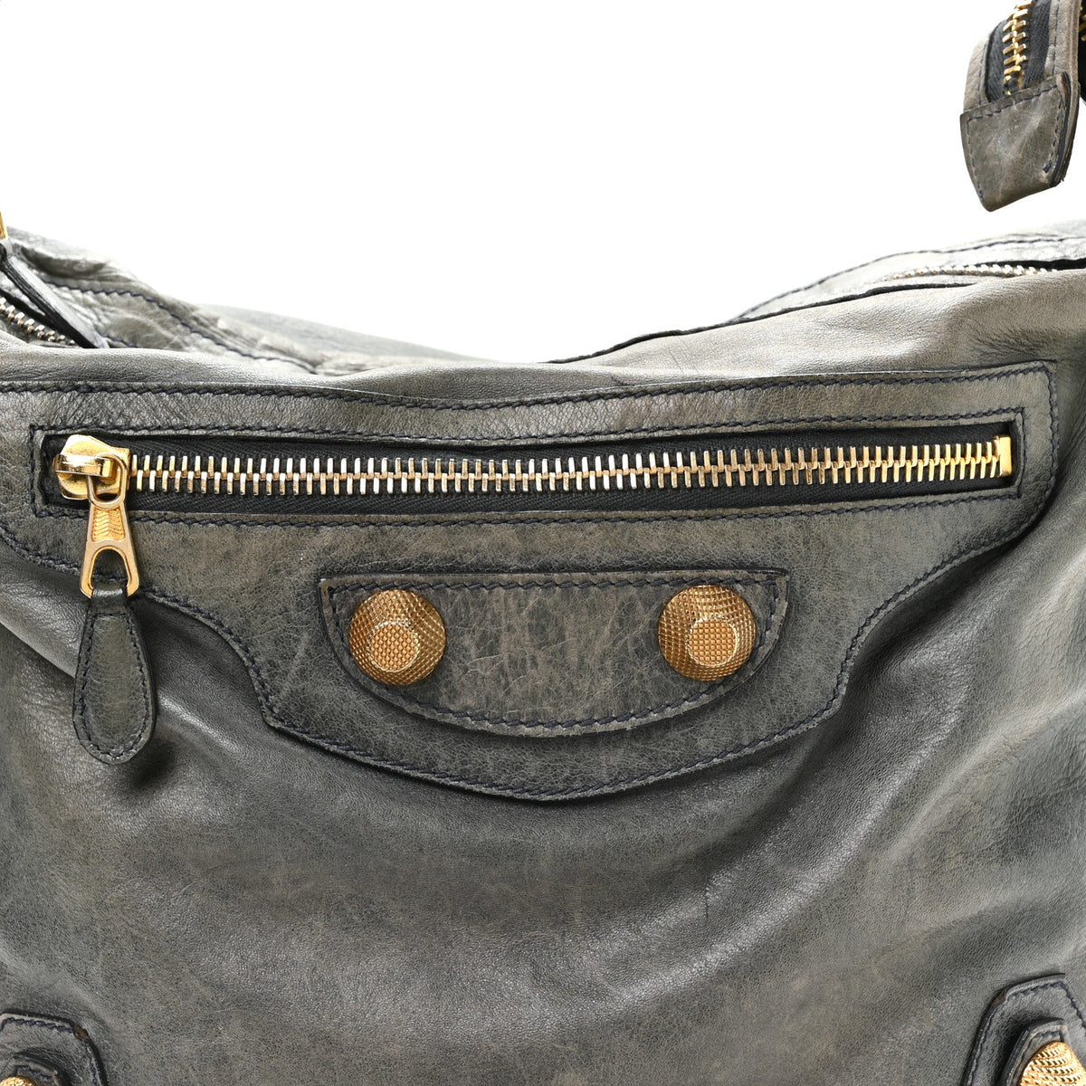 Agneau Giant 21 Gold Hardware Day Hobo