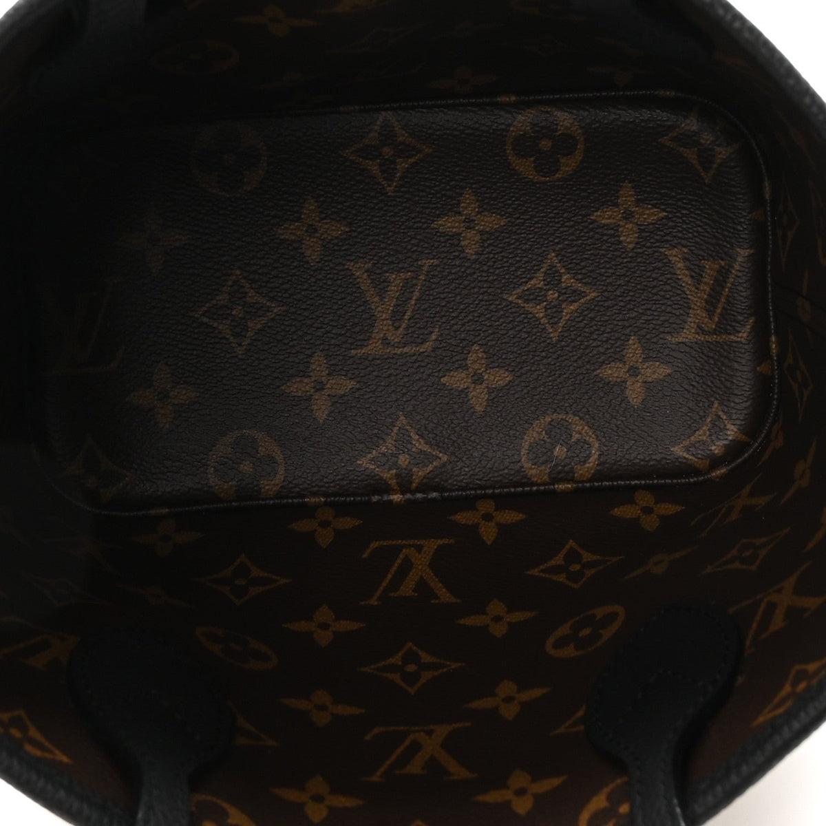 Monogram Neverfull Inside Out Bandouliere BB Black