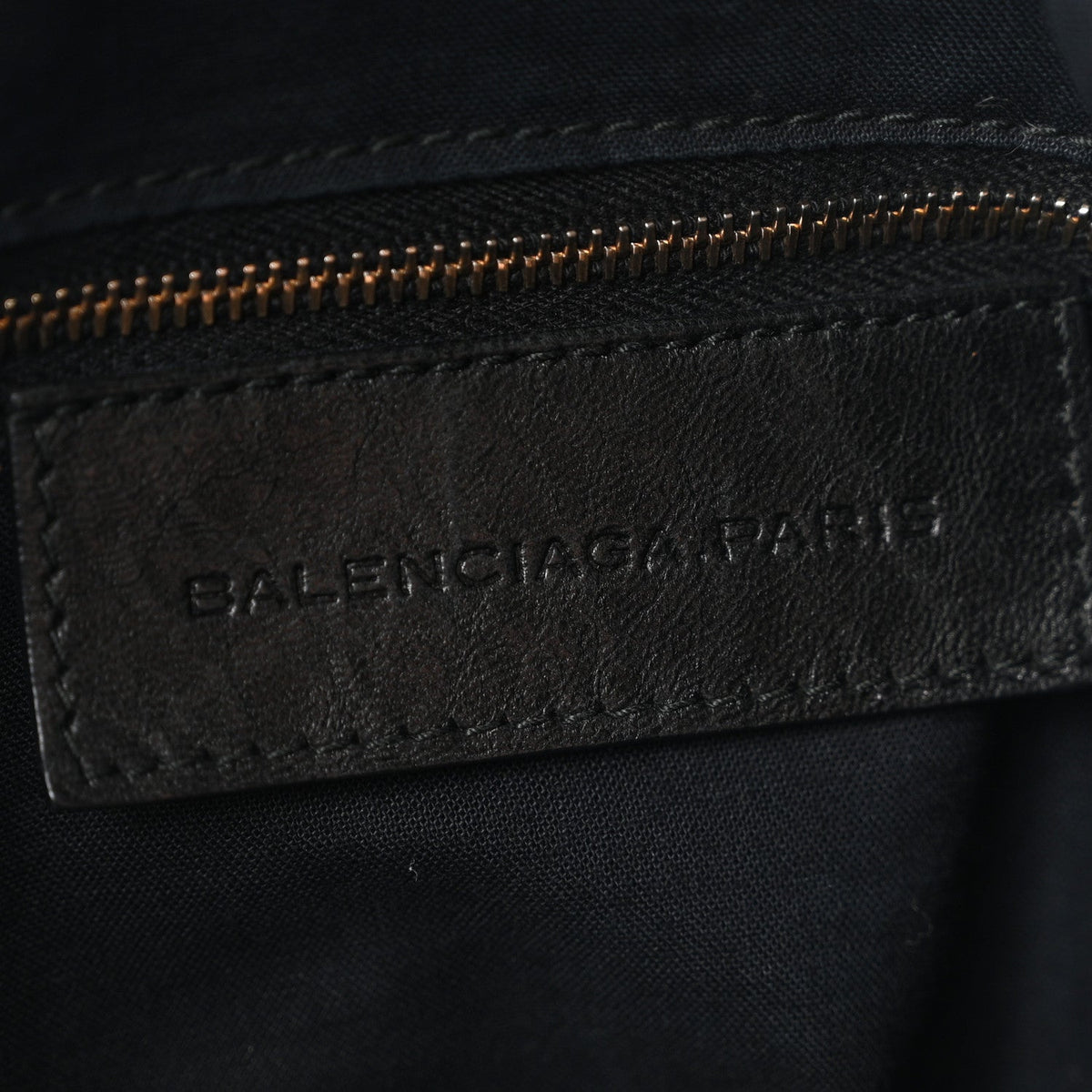 Agneau Giant 12 Rose Gold Hardware Velo Black