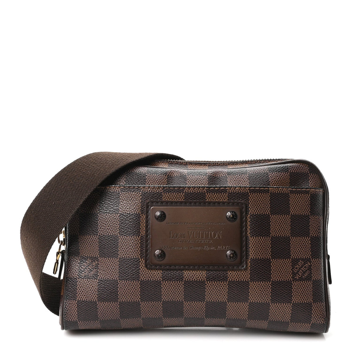 Damier Ebene Brooklyn Bum Bag