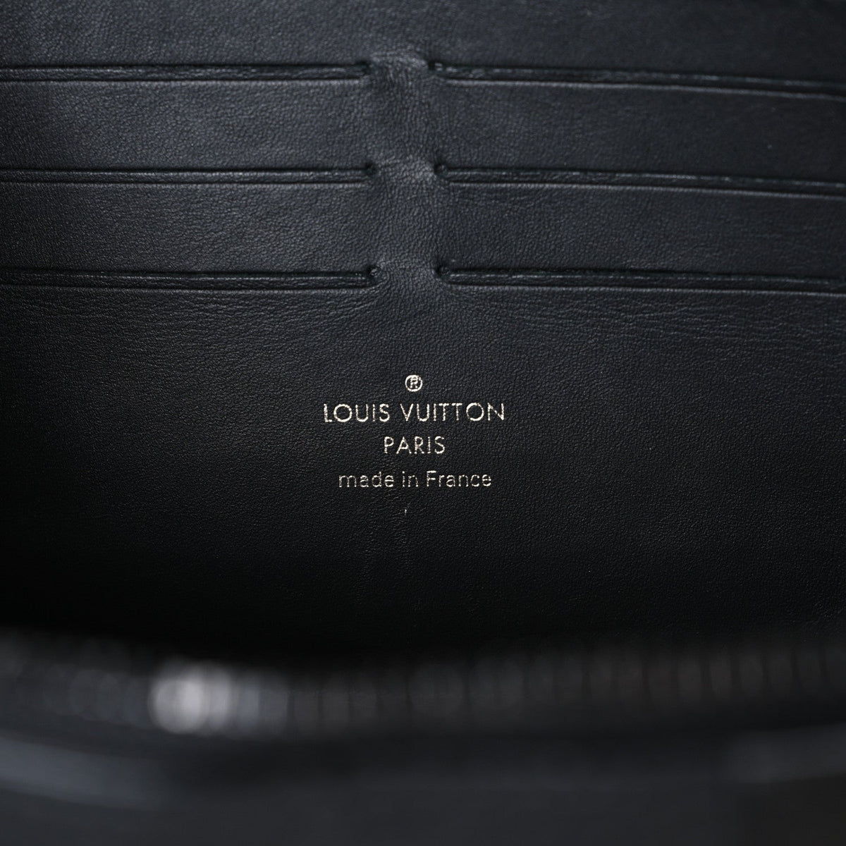 Taurillon Monogram Soft Trunk Wallet Black