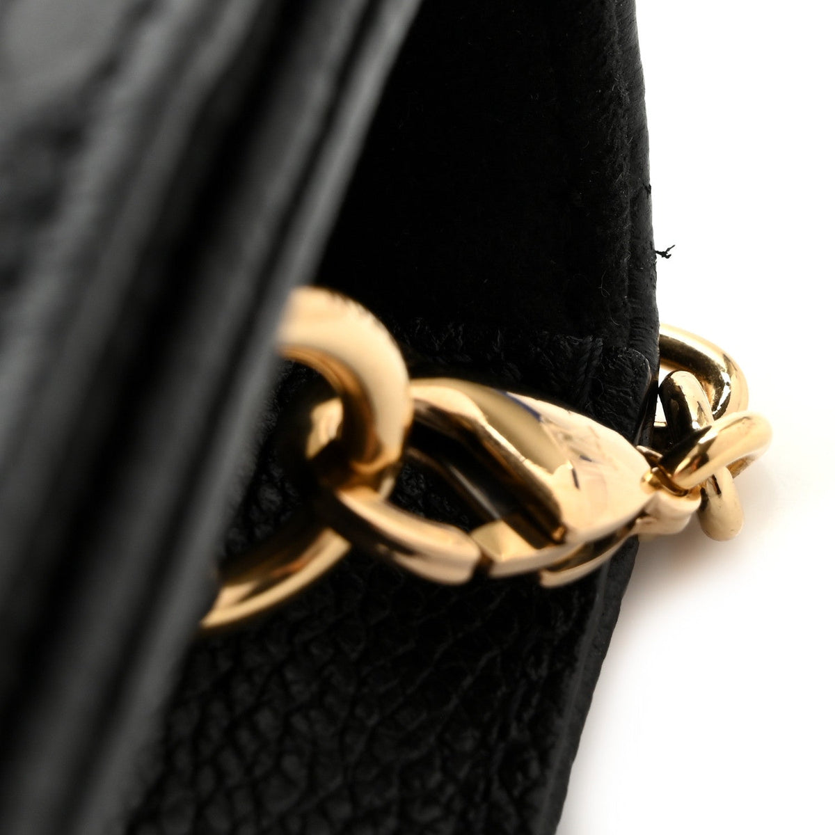 Empreinte Monogram Lily Wallet On Chain Black