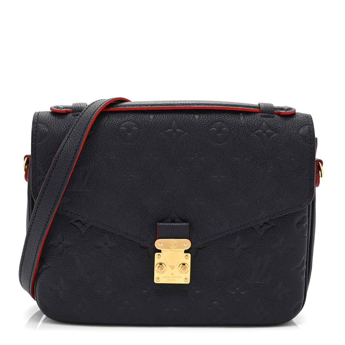Empreinte Pochette Metis Marine Rouge