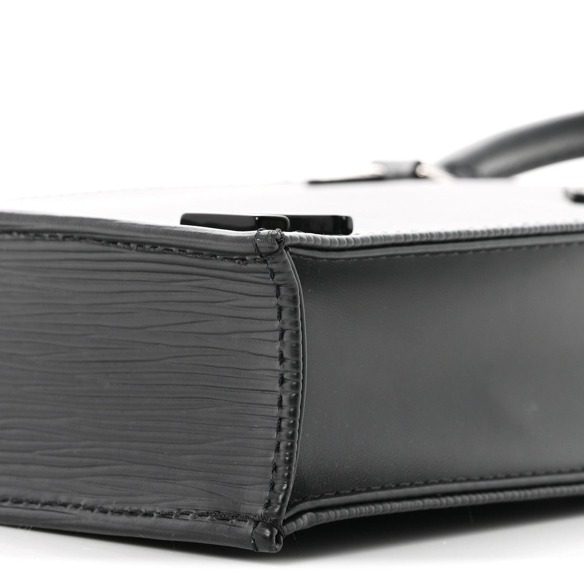 Epi Jacquard Petit Sac Plat Black
