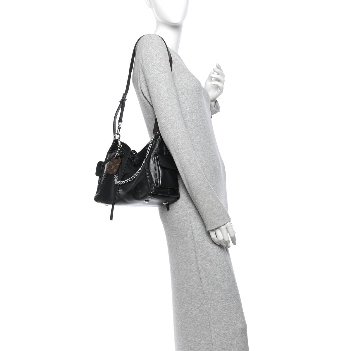 Lambskin CarryAll Cargo Vibe PM Black