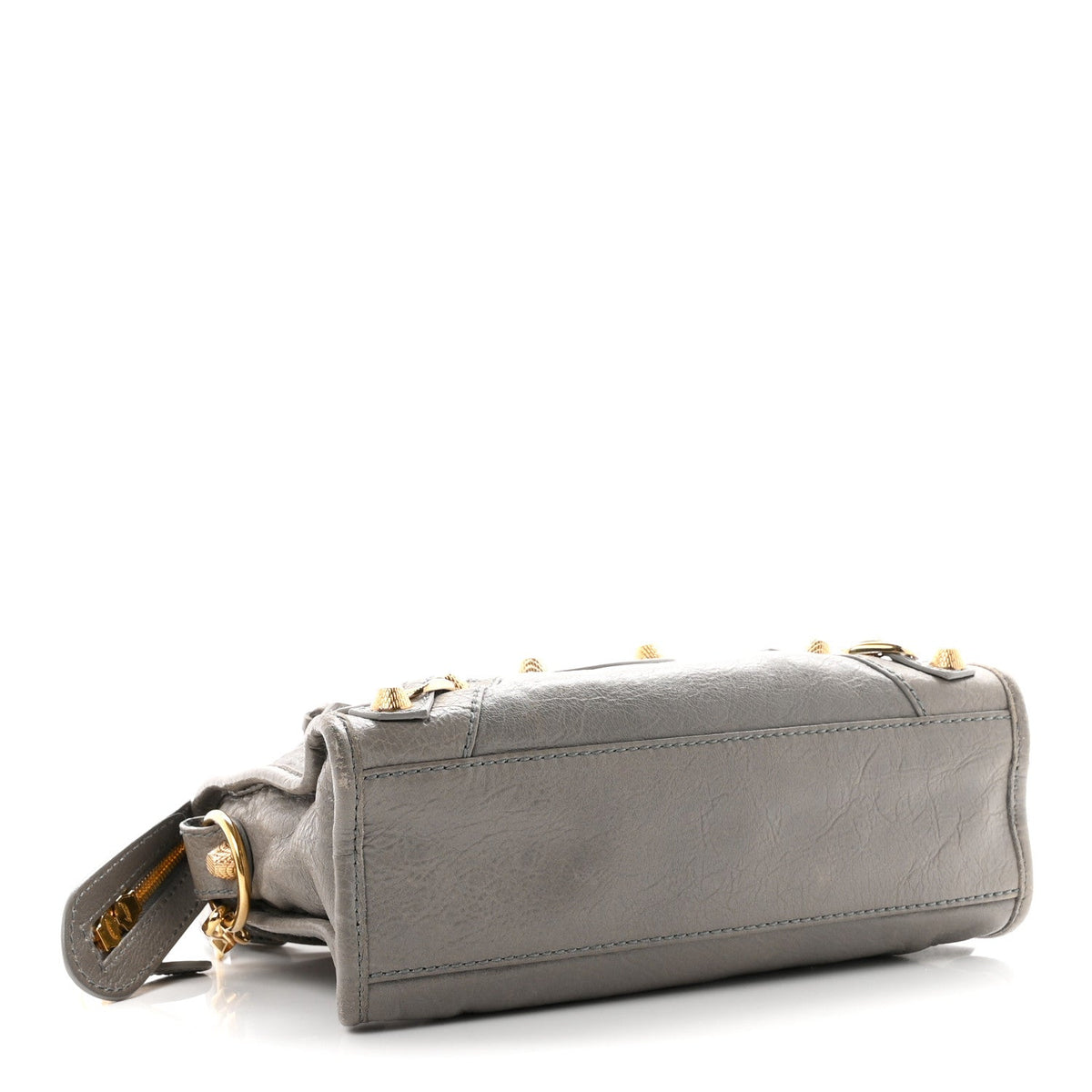 Agneau Giant 12 Gold Hardware Mini City Gris Pyrite