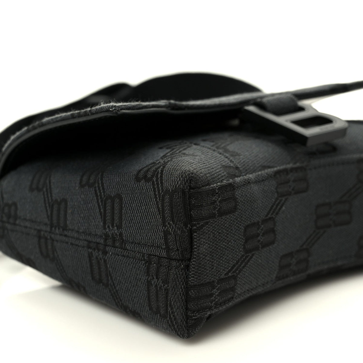 BB Jacquard Monogram  XSS Downtown Shoulder Bag Black