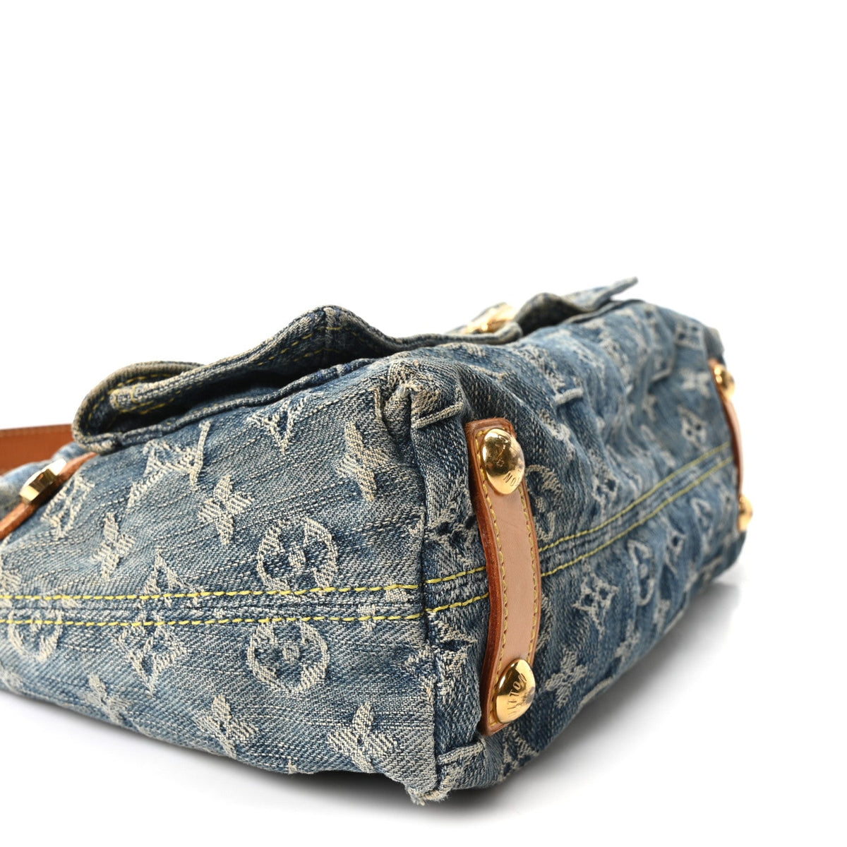 Monogram Denim Baggy PM Blue