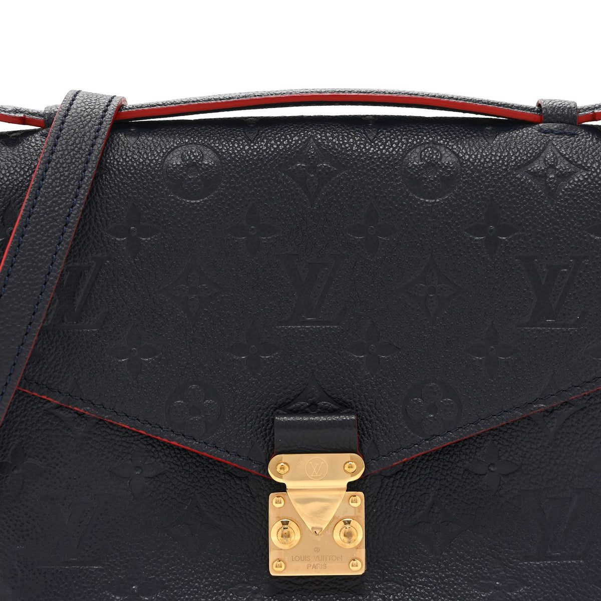 Empreinte Pochette Metis Marine Rouge