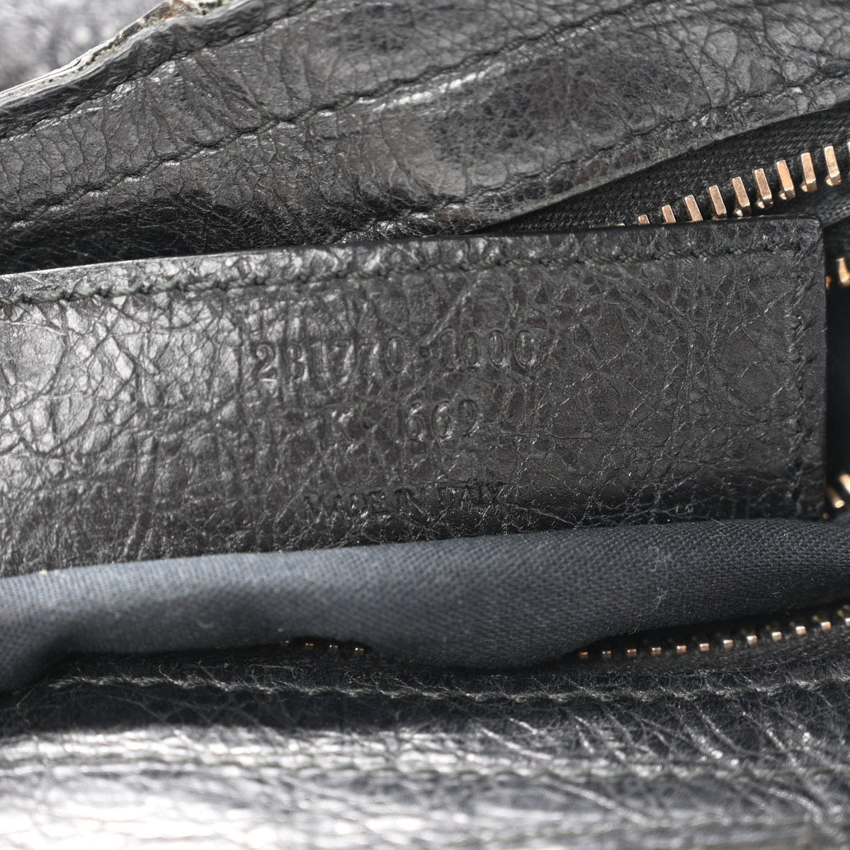 Agneau Giant 12 Rose Gold Hardware City Black