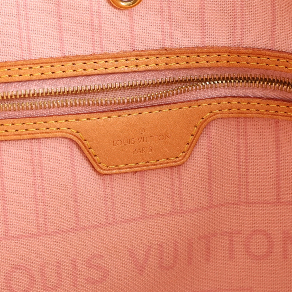 Damier Azur Neo Neverfull MM Rose Ballerine