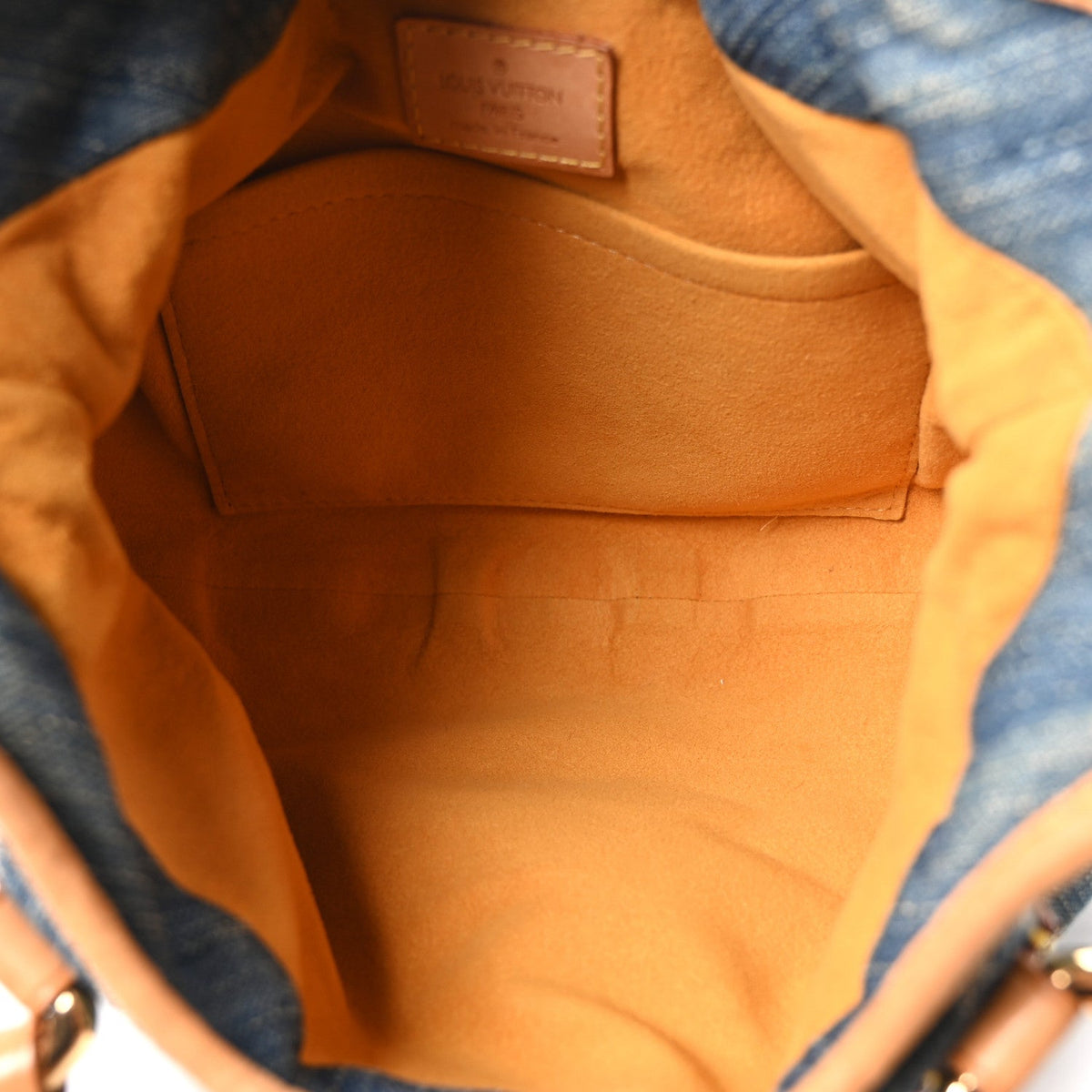 Monogram Denim Pleaty Blue