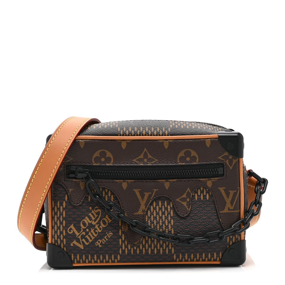 X NIGO Giant Damier Ebene Monogram Mini Soft Trunk