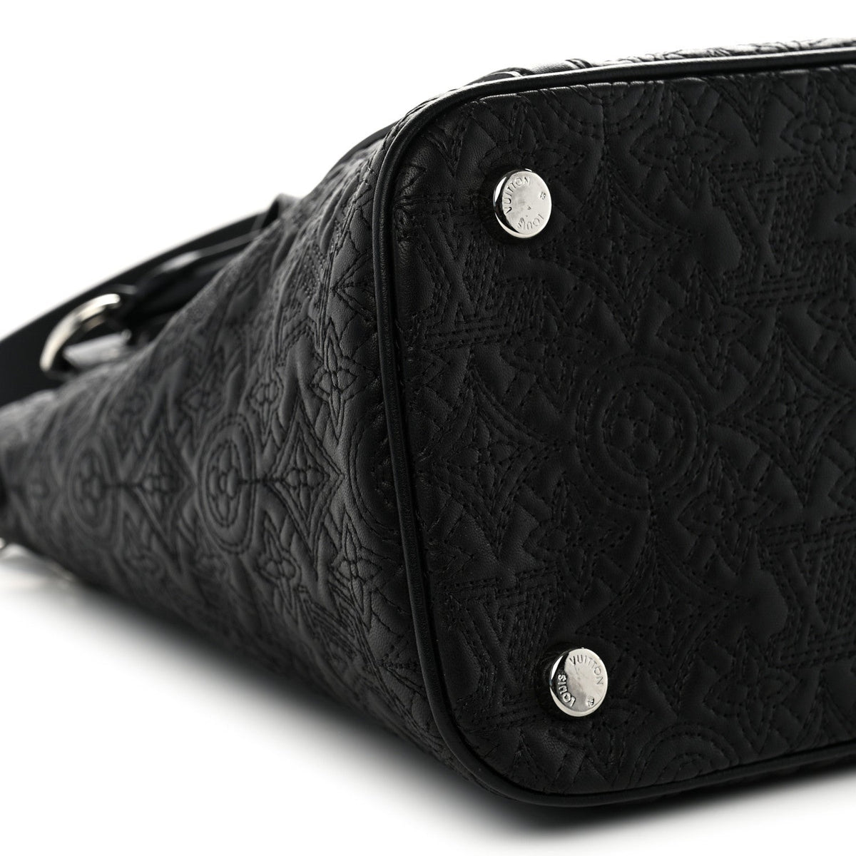 Monogram Lambskin Antheia IXIA PM Black