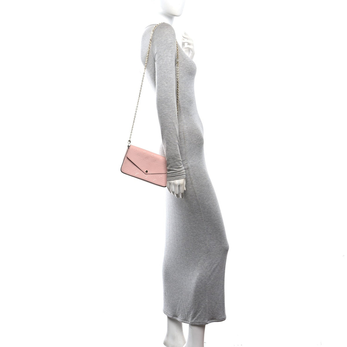 Vernis Felicie Chain Wallet Rose Ballerine
