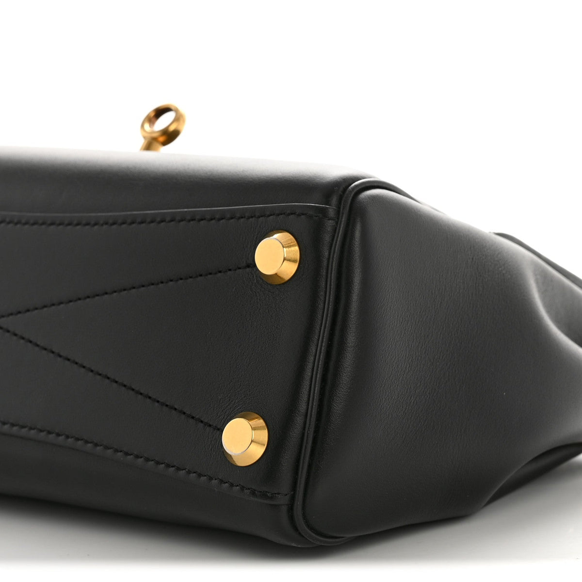 Smooth Calfskin Mini Bel Air Carry All Bag Suede Pink Black