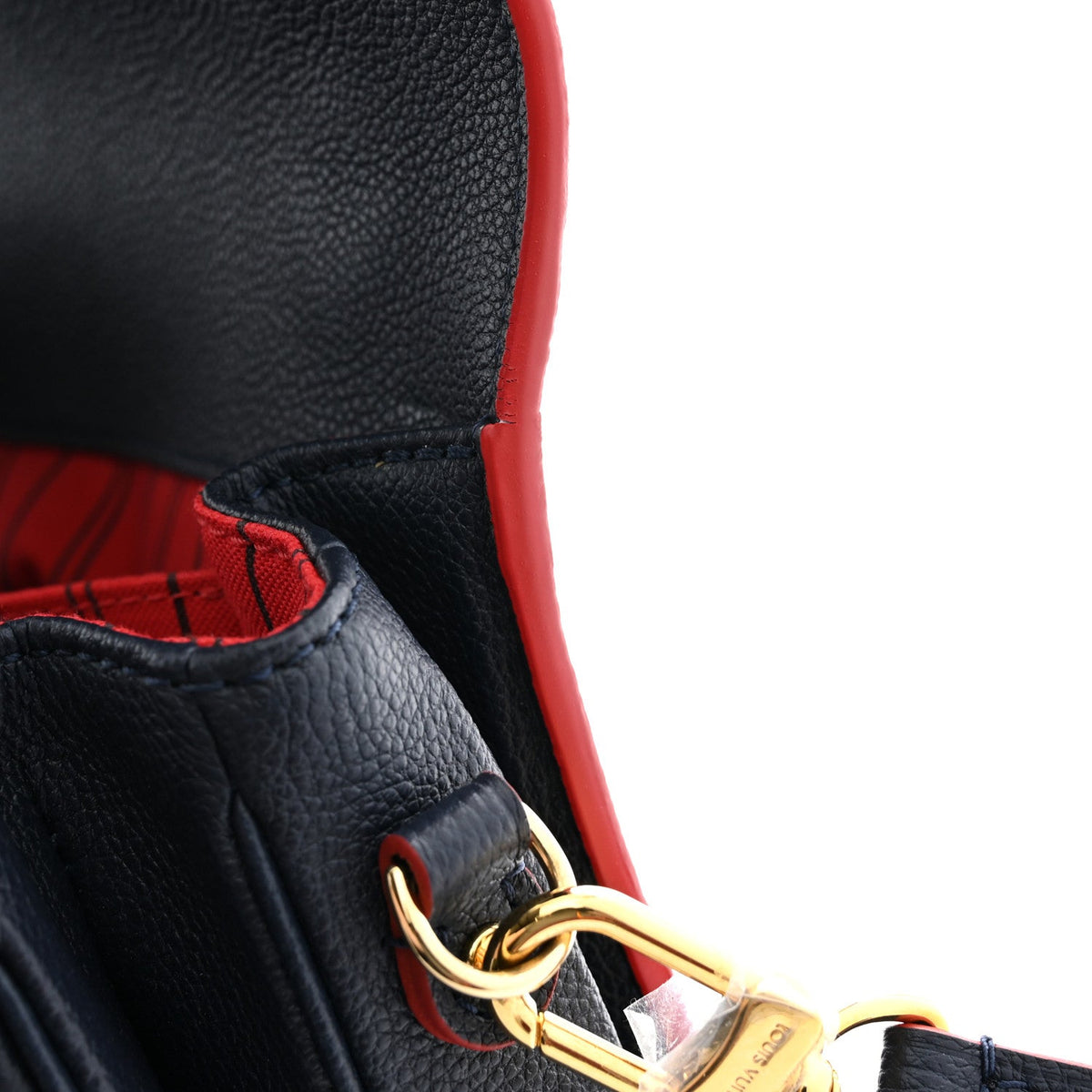 Empreinte Pochette Metis  Marine Rouge