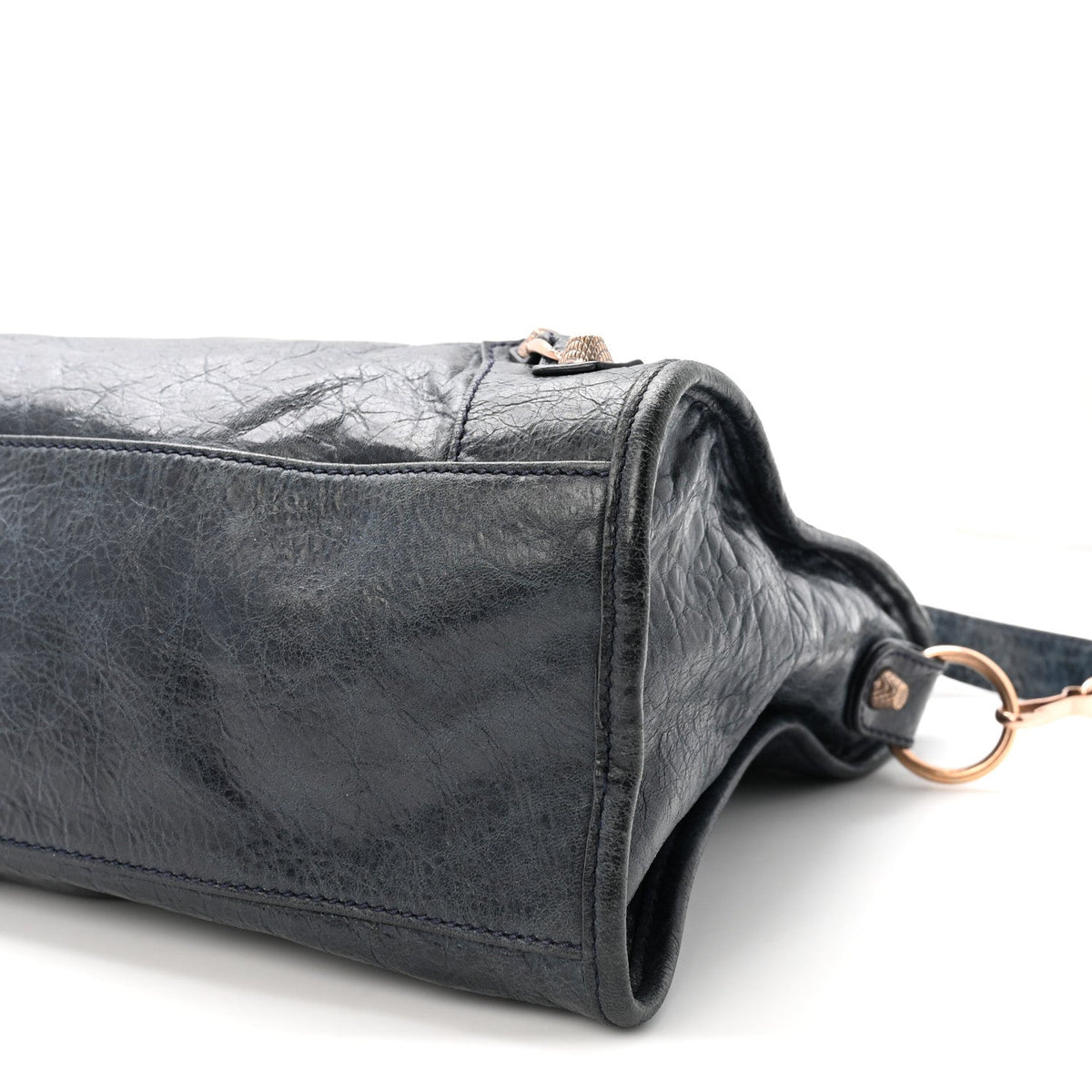 Agneau Giant 12 Rose Gold Hardware City Dark Night