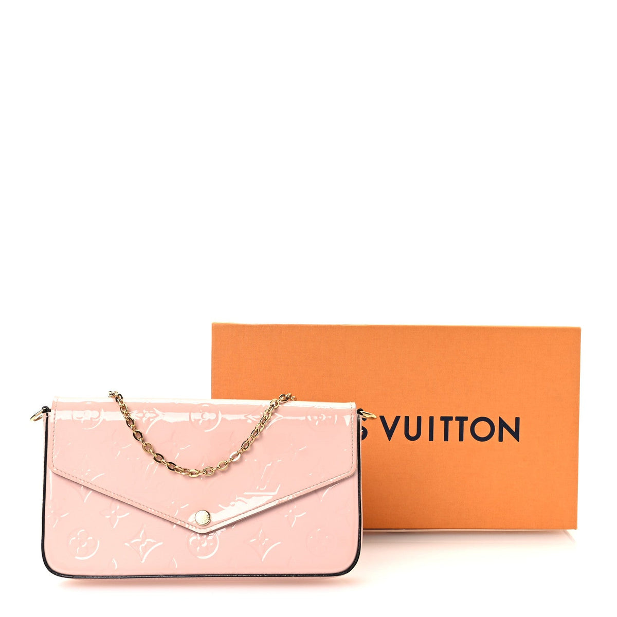 Vernis Felicie Chain Wallet Rose Ballerine