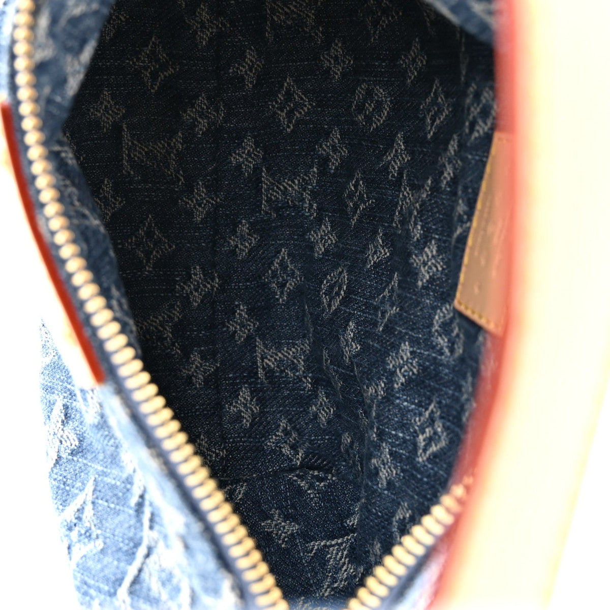 Monogram Denim Hills Pochette Blue