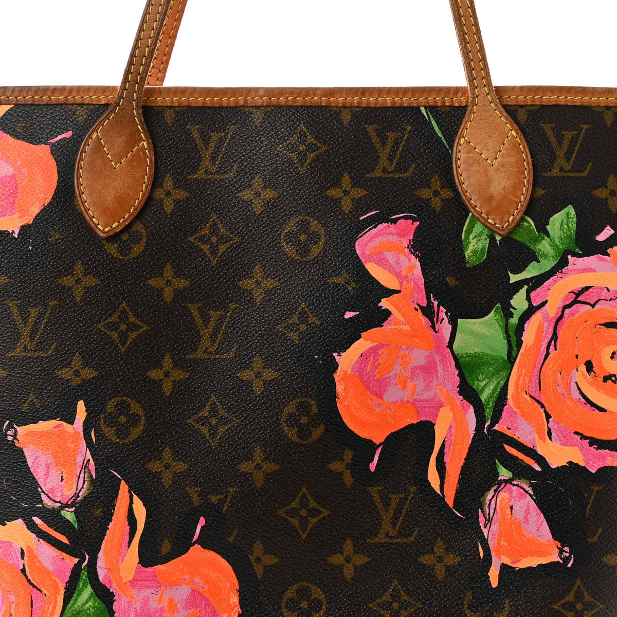 Monogram Roses Neverfull MM