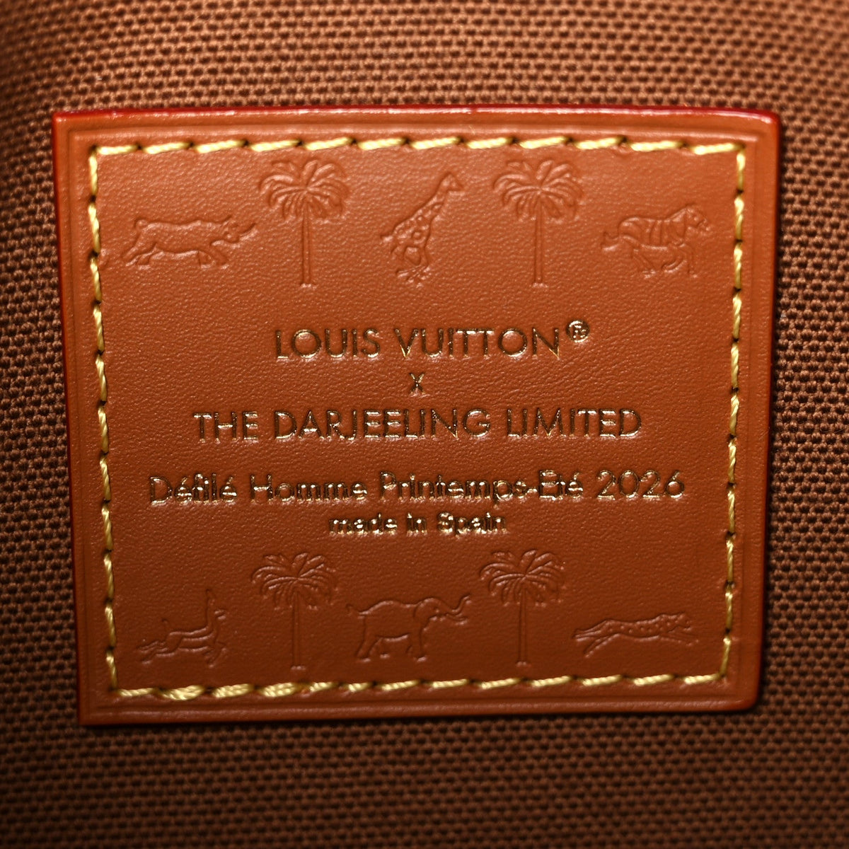 X The DARJEELING LIMITED Damier Ebene Nil MM