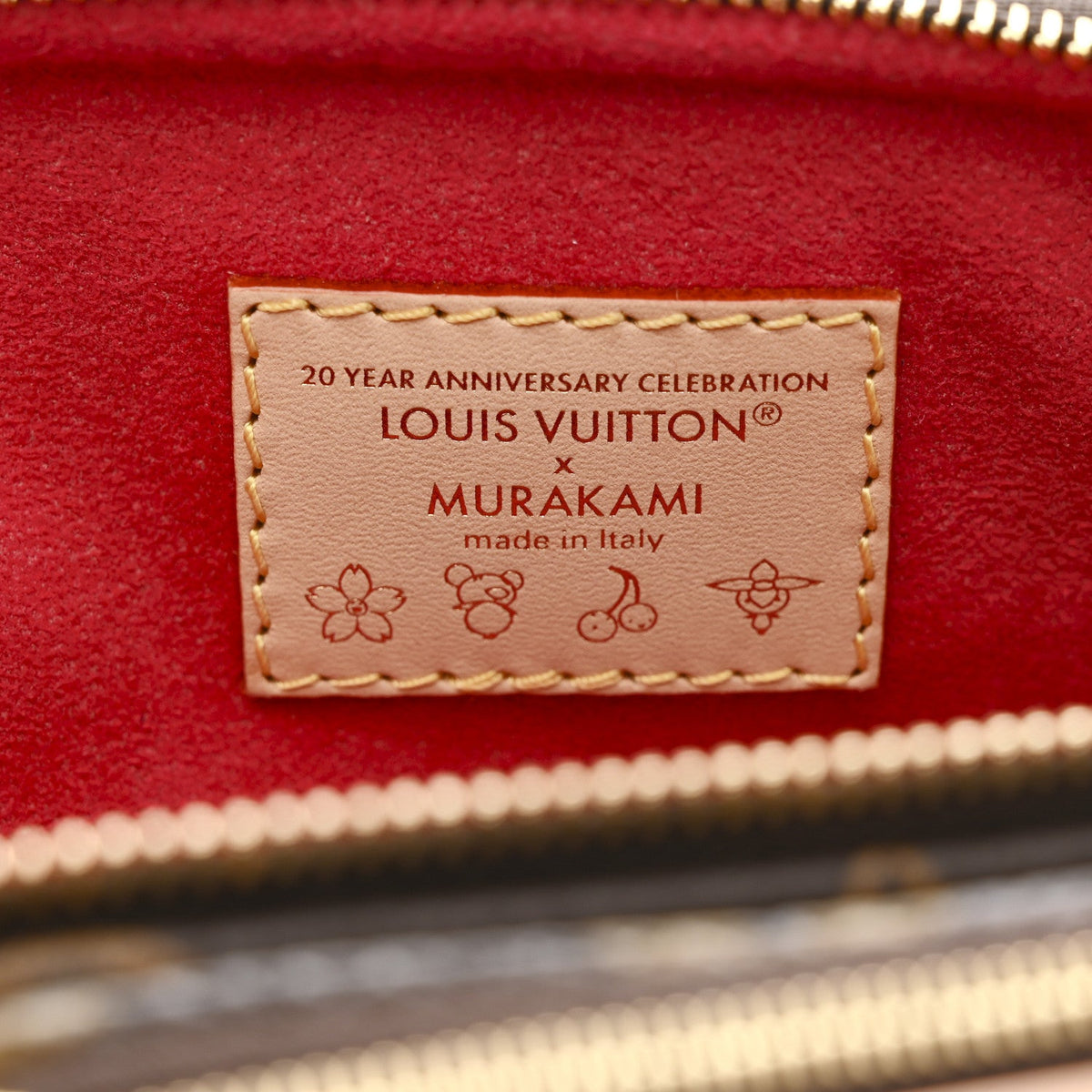 LV X TM Monogram Cerises Mini Bumbag