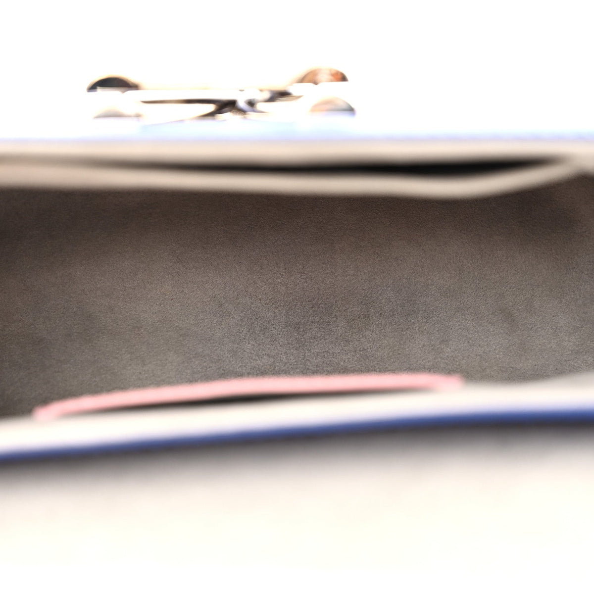 Epi Twist Shoulder Bag MM Pink Blue