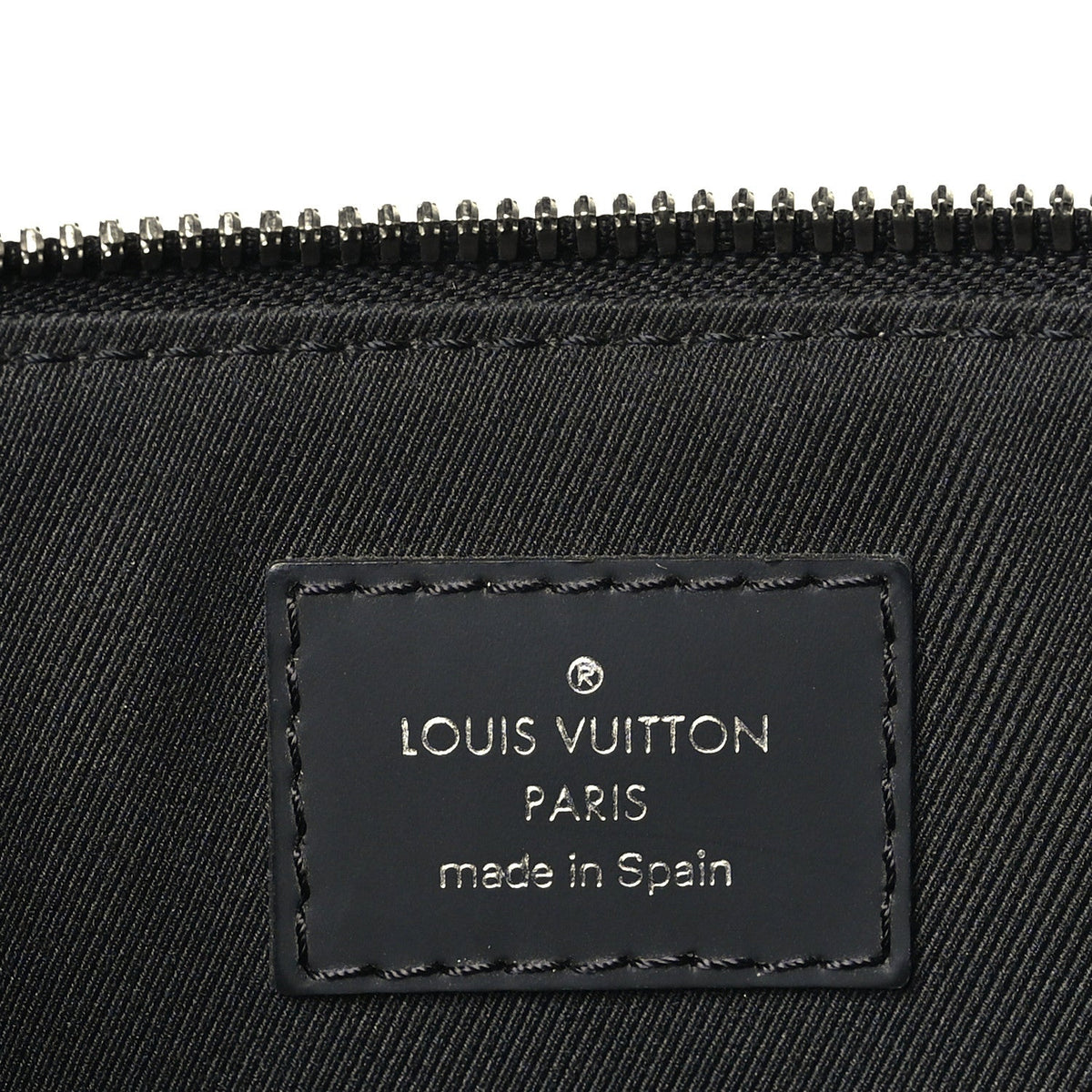 Damier Graphite Porte-Documents Jour