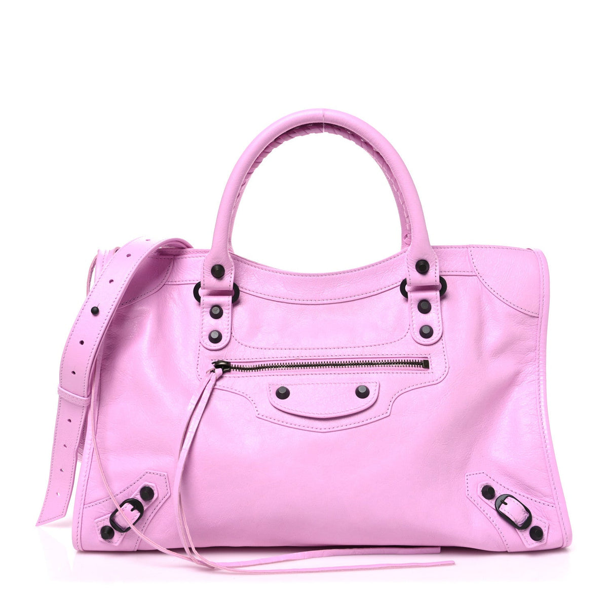 Agneau Arena Classic Hardware Medium Le City Bubbly Pink