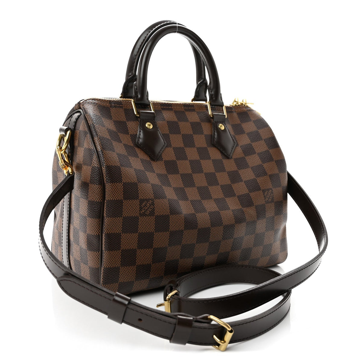 Damier Ebene Speedy Bandouliere 25