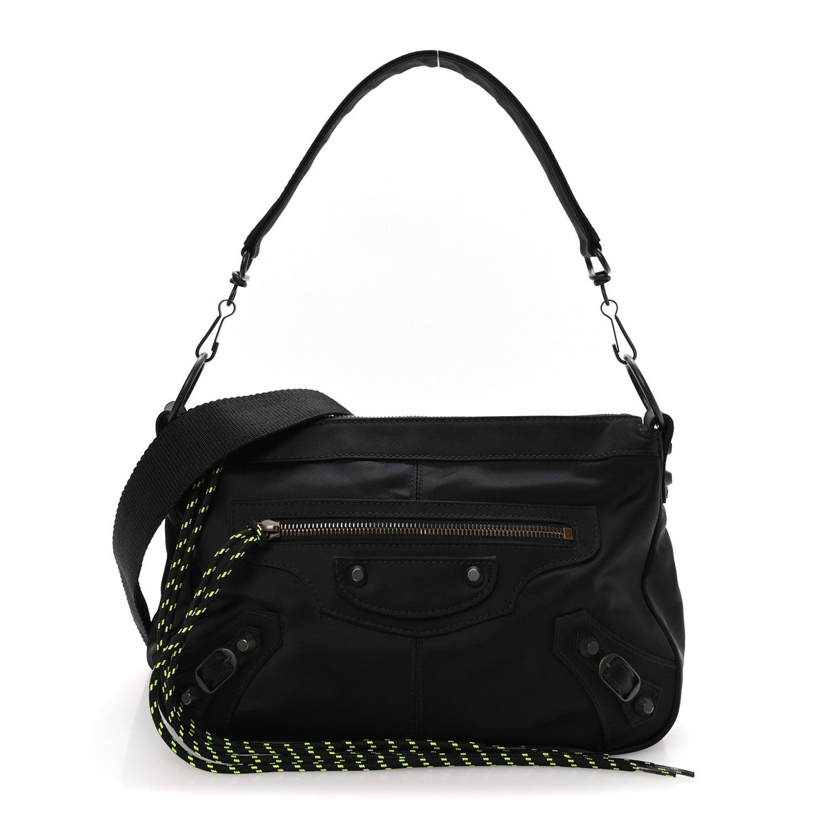 Nylon Classic Hardware Small Le City Moto Black