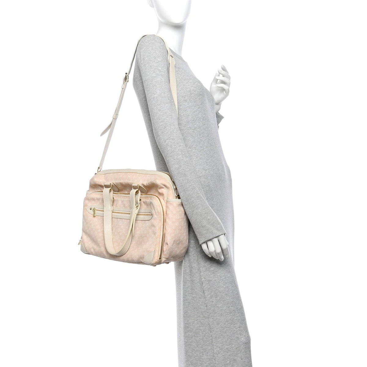 Mini Lin Sac a Langer Diaper Bag Rose
