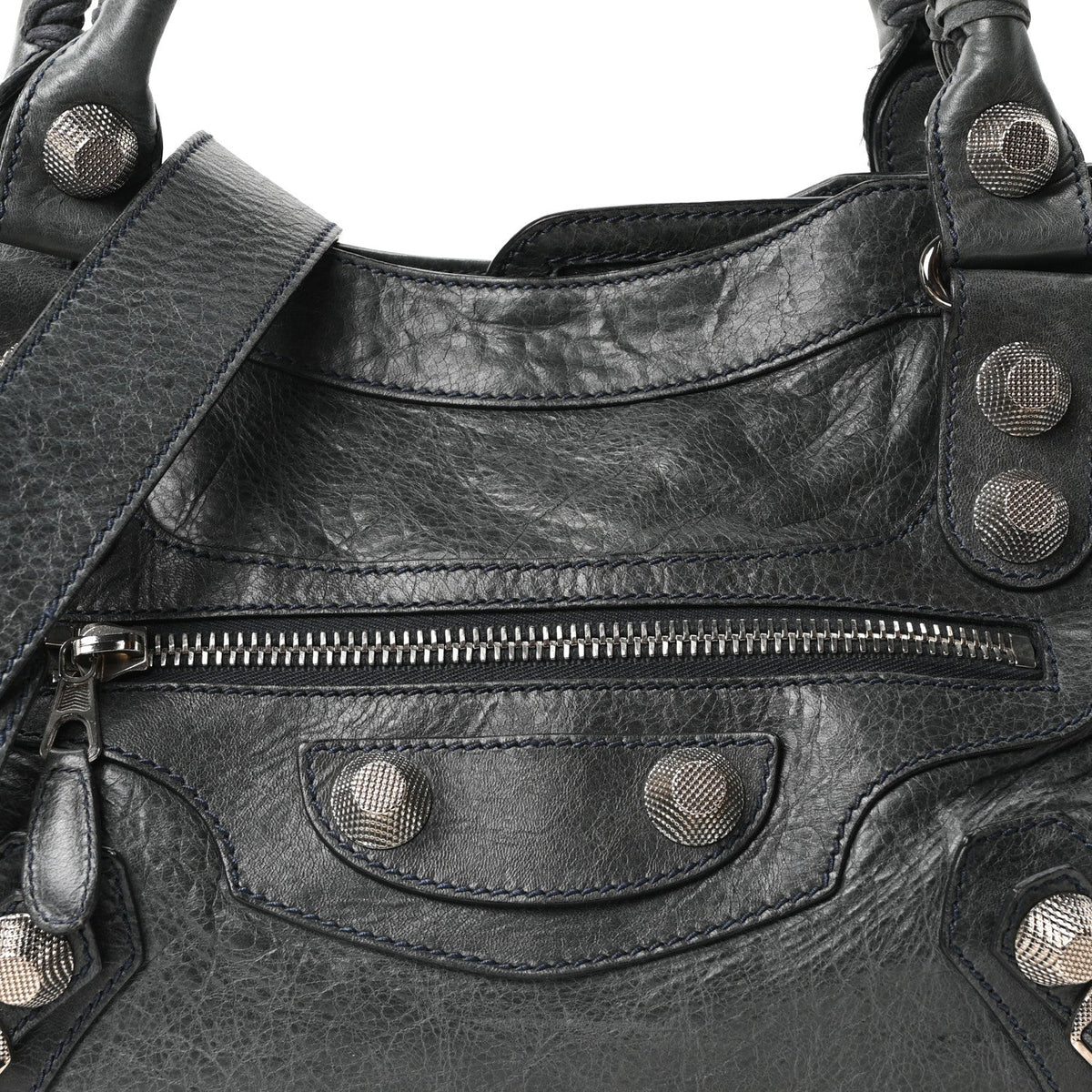 Agneau Giant 21 Silver Hardware City Anthracite