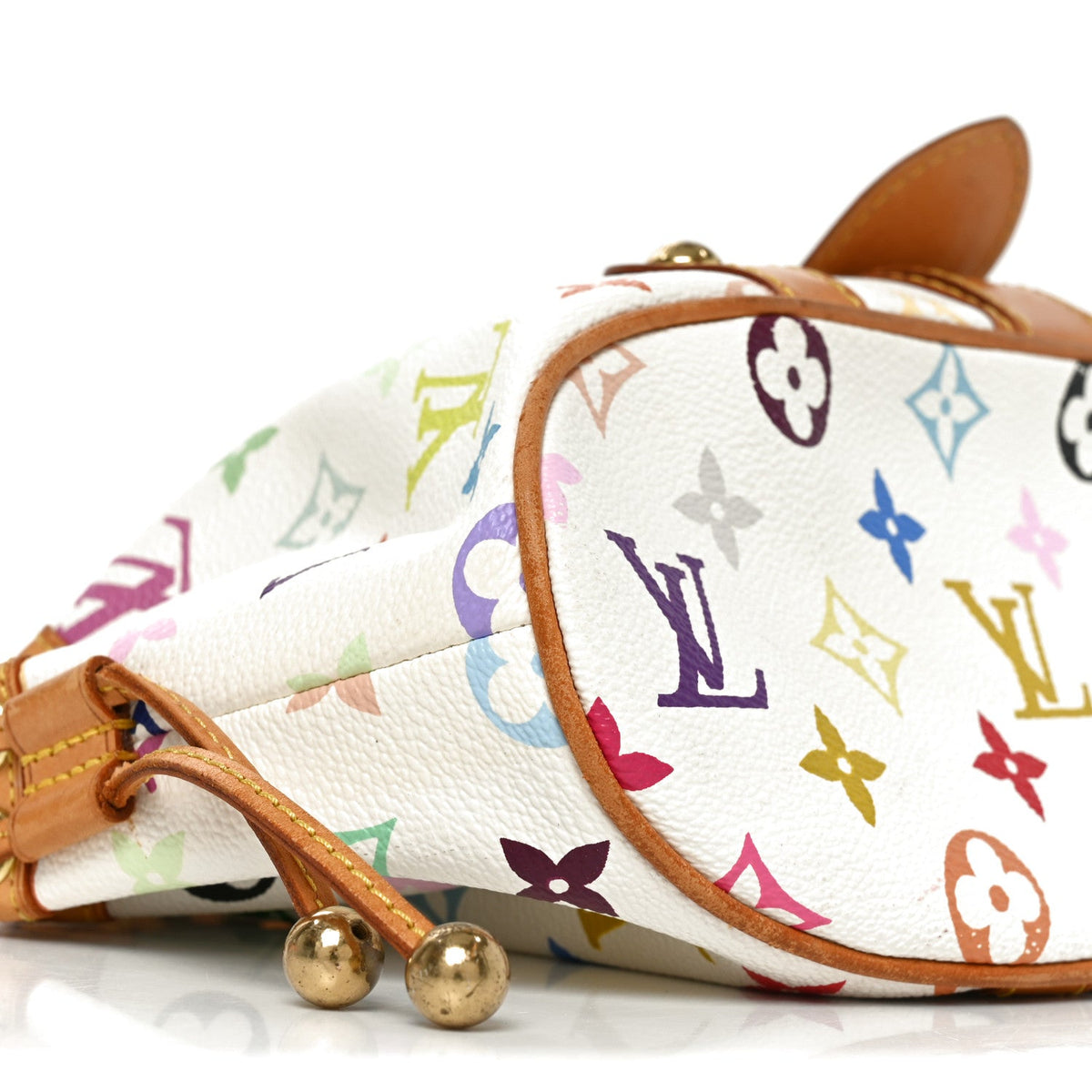 Monogram Multicolor Theda GM White