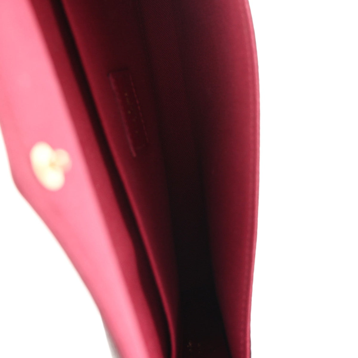 Monogram Pochette Felicie Chain Wallet Fuchsia