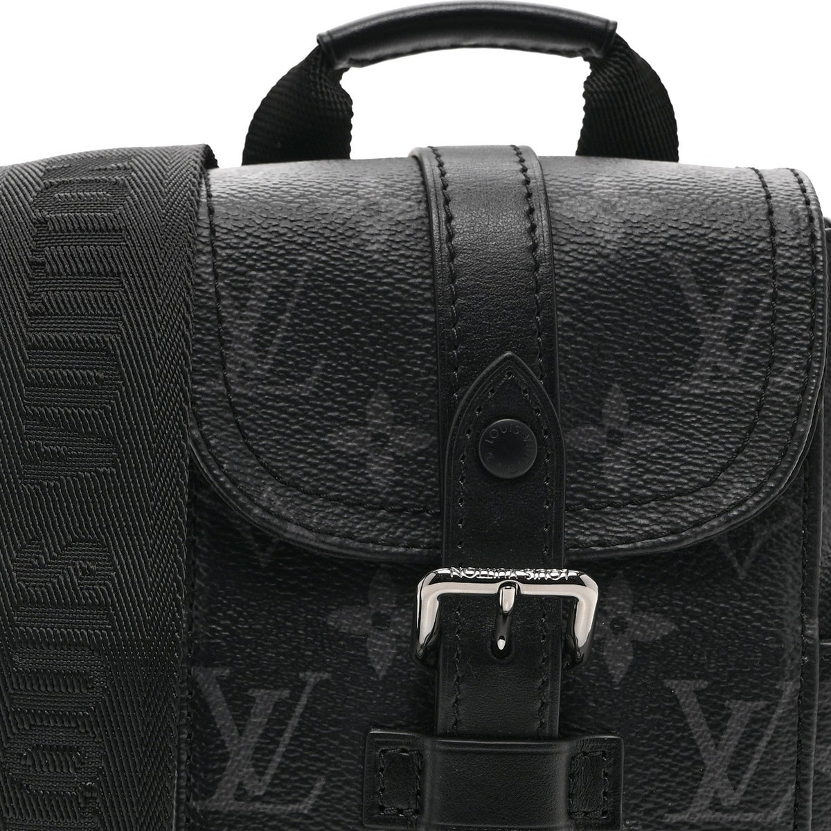 Monogram Eclipse Nano Christopher Backpack Black