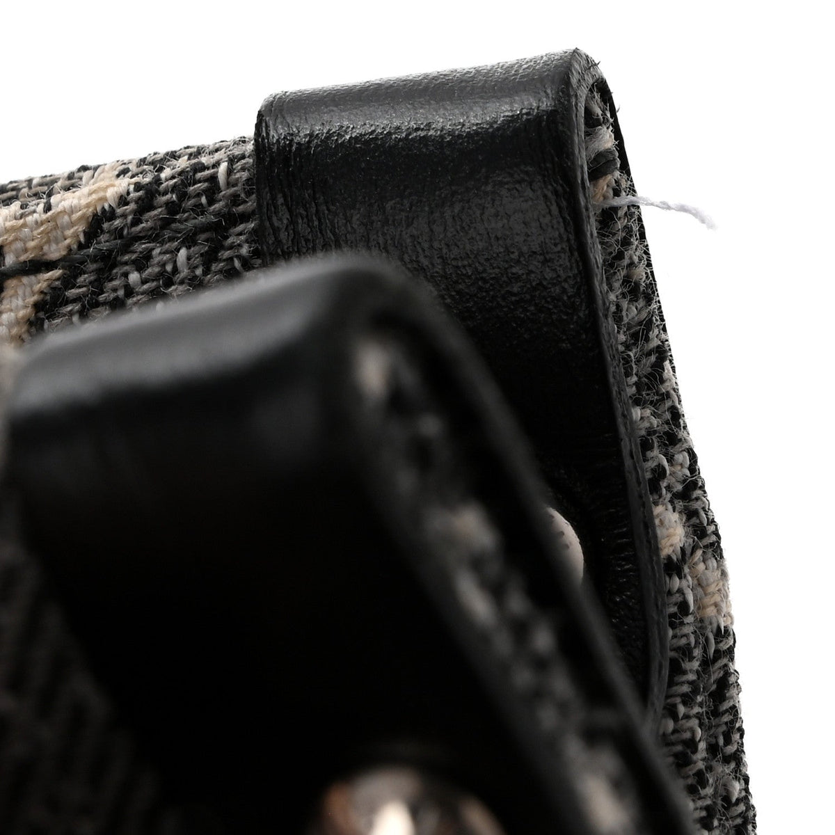 Monogram Jacquard Denim Onthego MM Black