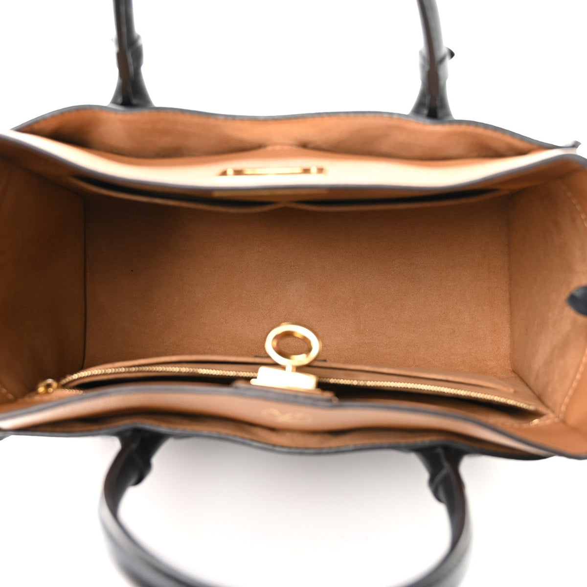 Calfskin Monogram On My Side Black