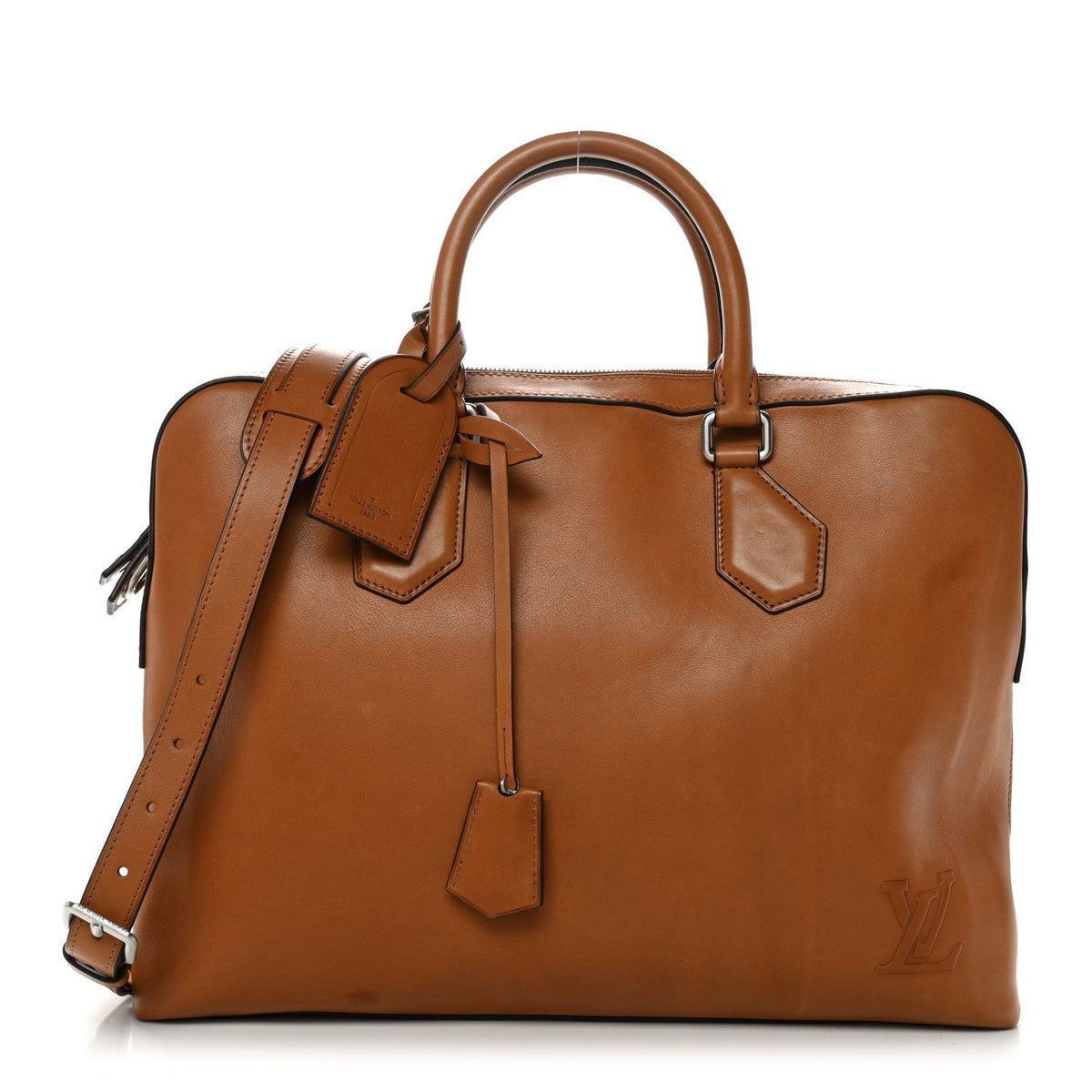 Cuir Millesime Porte-Documents Voyage PM Tan