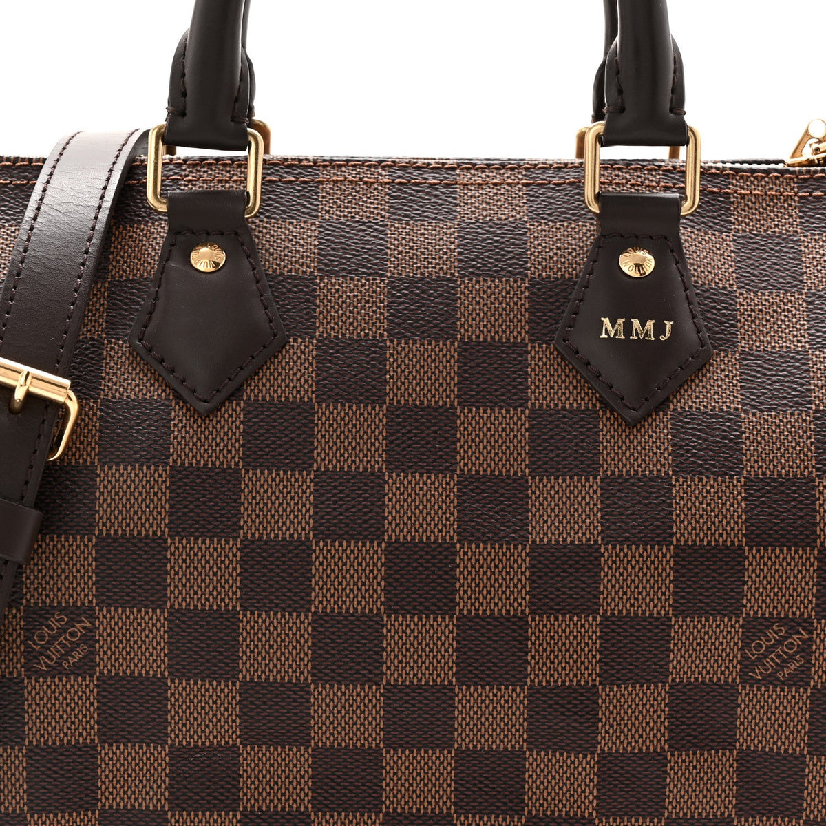 Damier Ebene Speedy Bandouliere 25