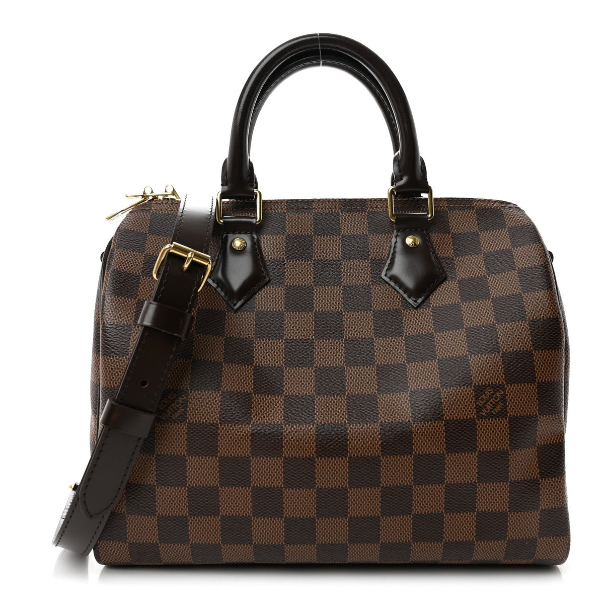 Damier Ebene Speedy Bandouliere 25