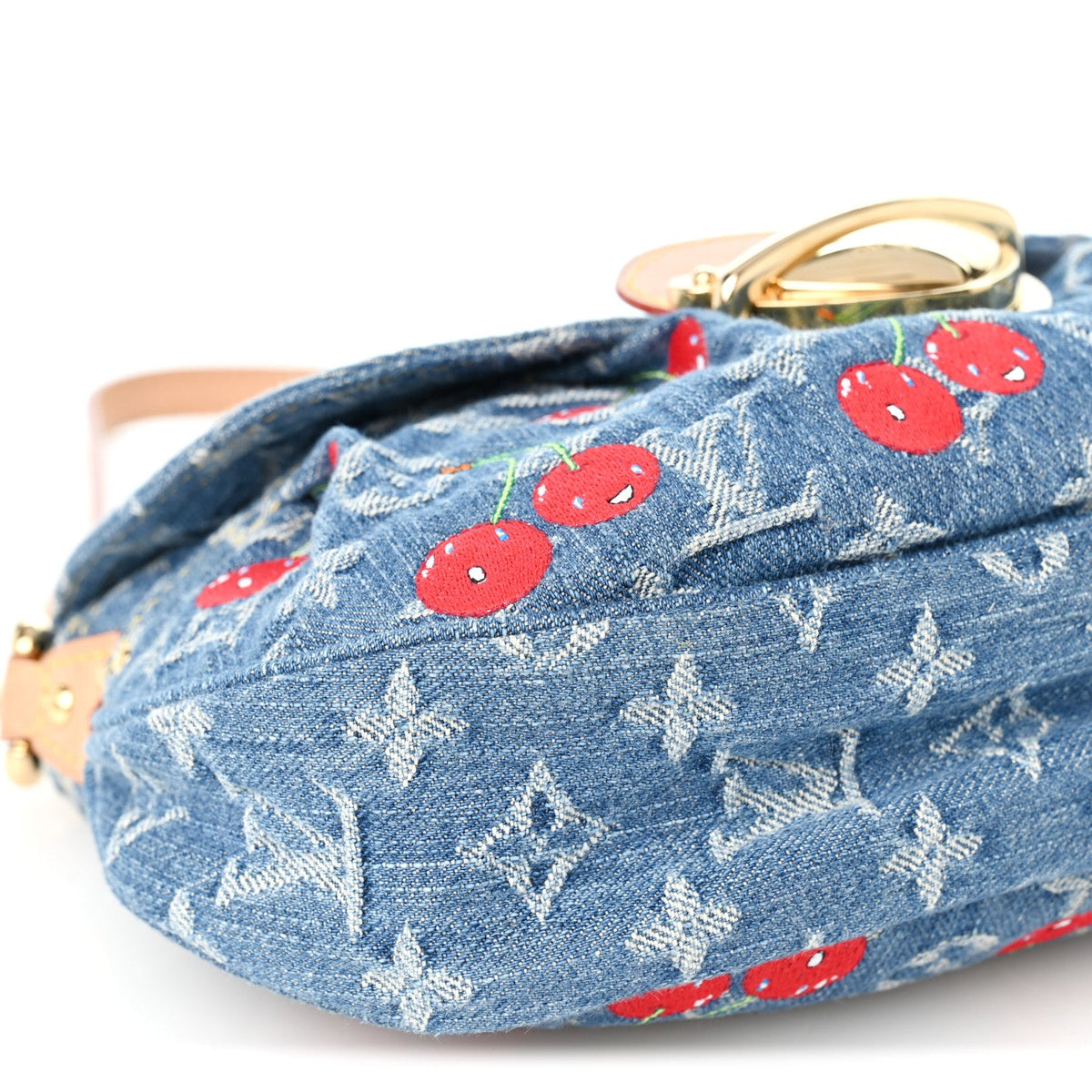 LV X TM Monogram Denim Cerises Sunset