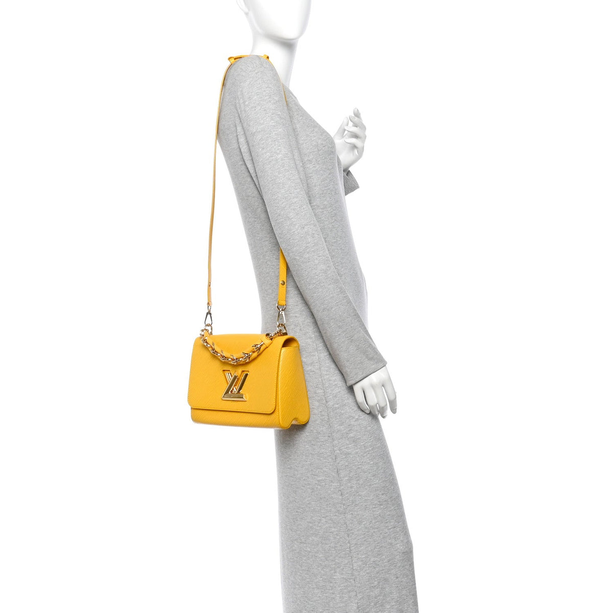 Epi Twist Shoulder Bag MM Sunflower