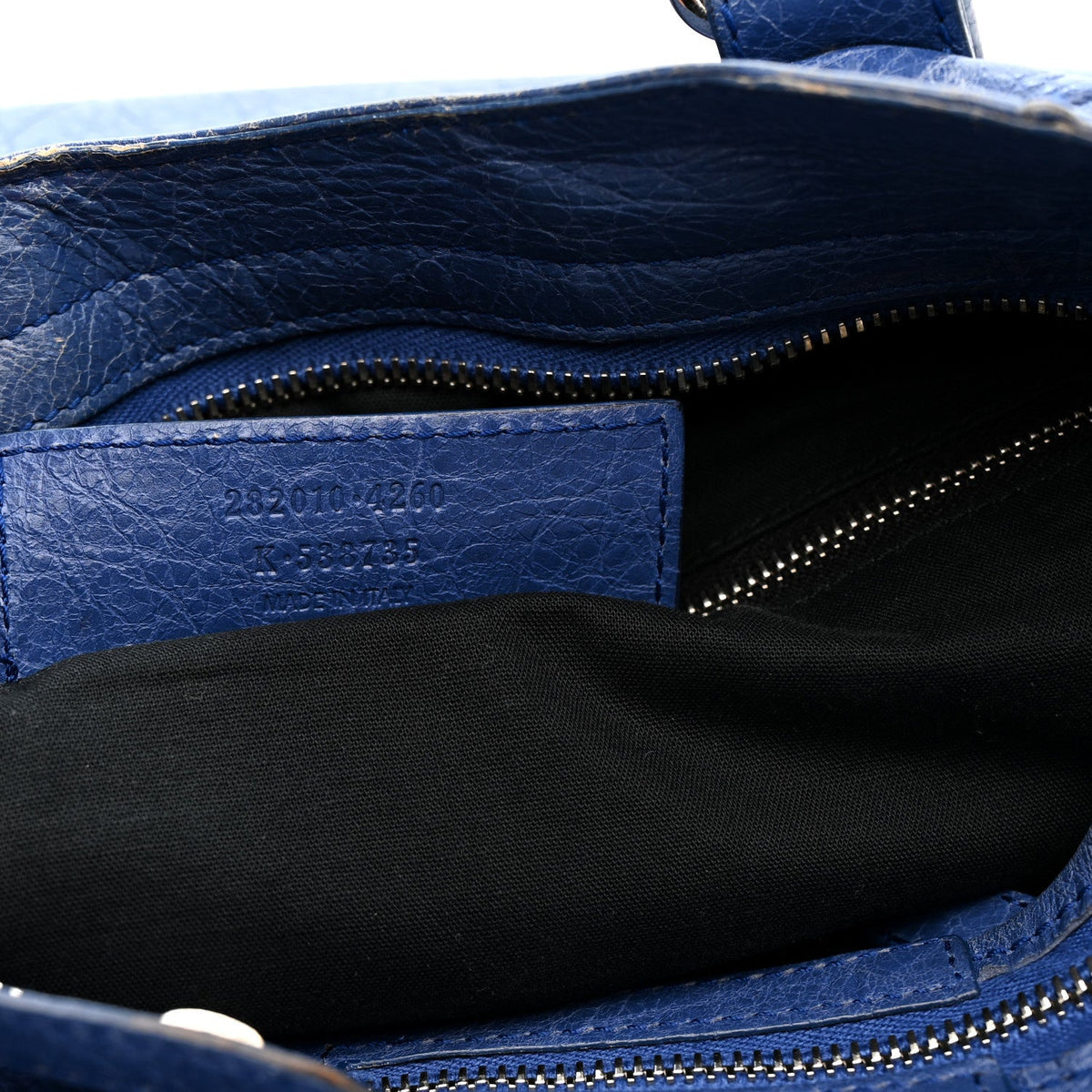 Agneau Giant 12 Silver Hardware Velo Bleu Glacier