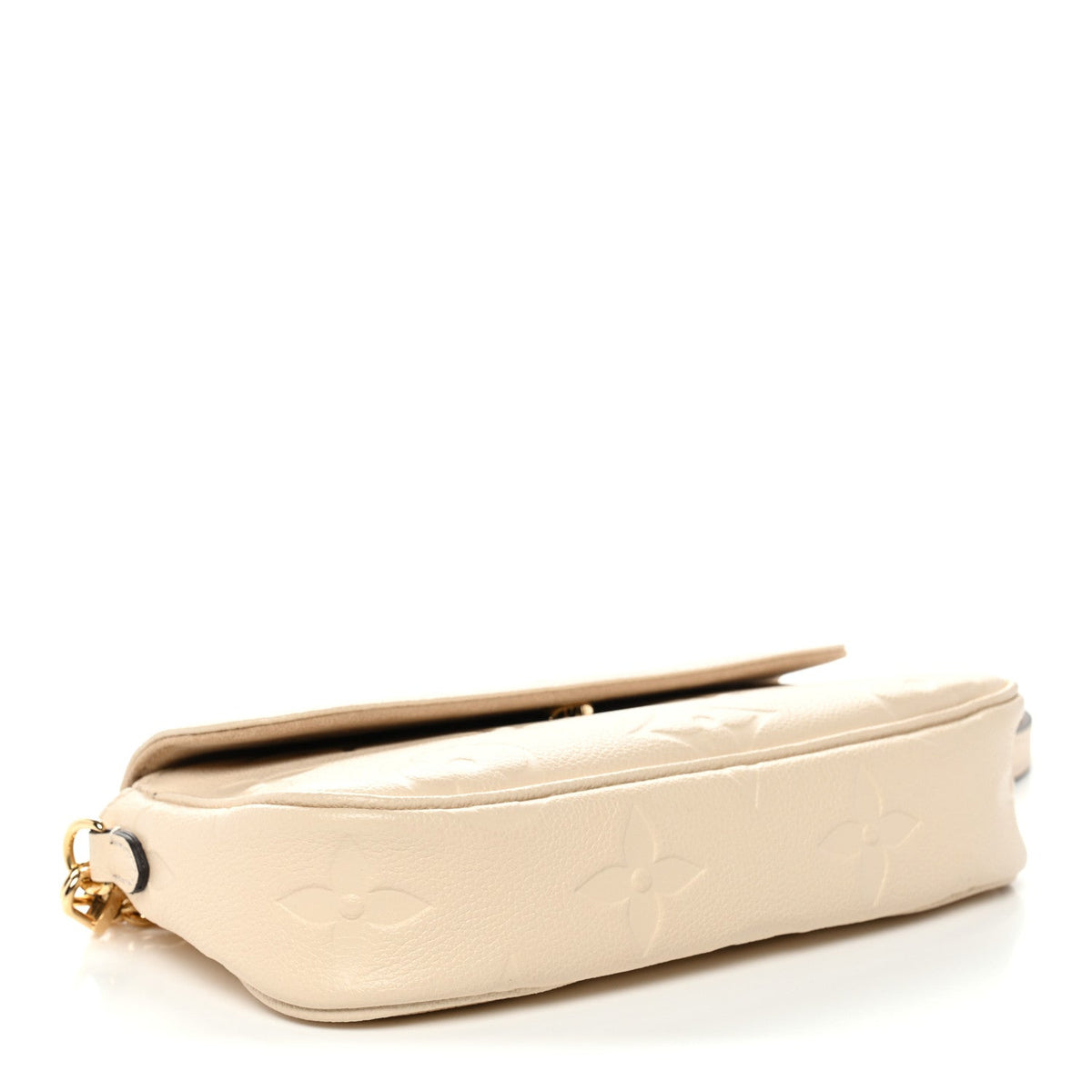 Empreinte Monogram Giant Ivy Wallet On Chain Cream