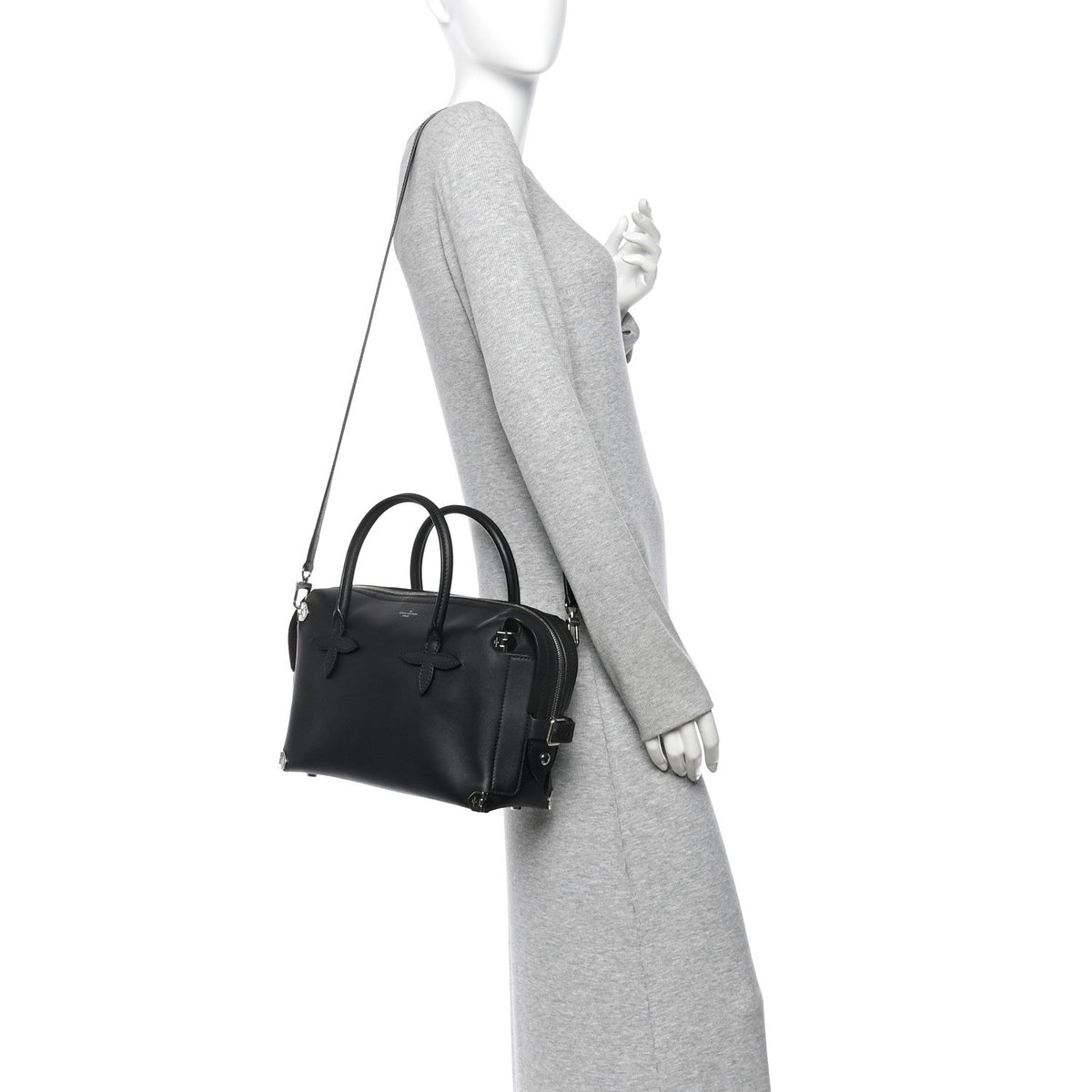 Smooth Calfskin Garance  Black