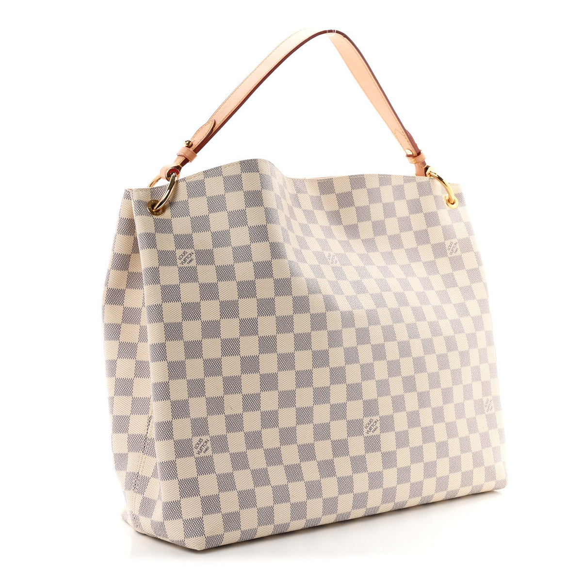 Damier Azur Graceful MM Rose Ballerine