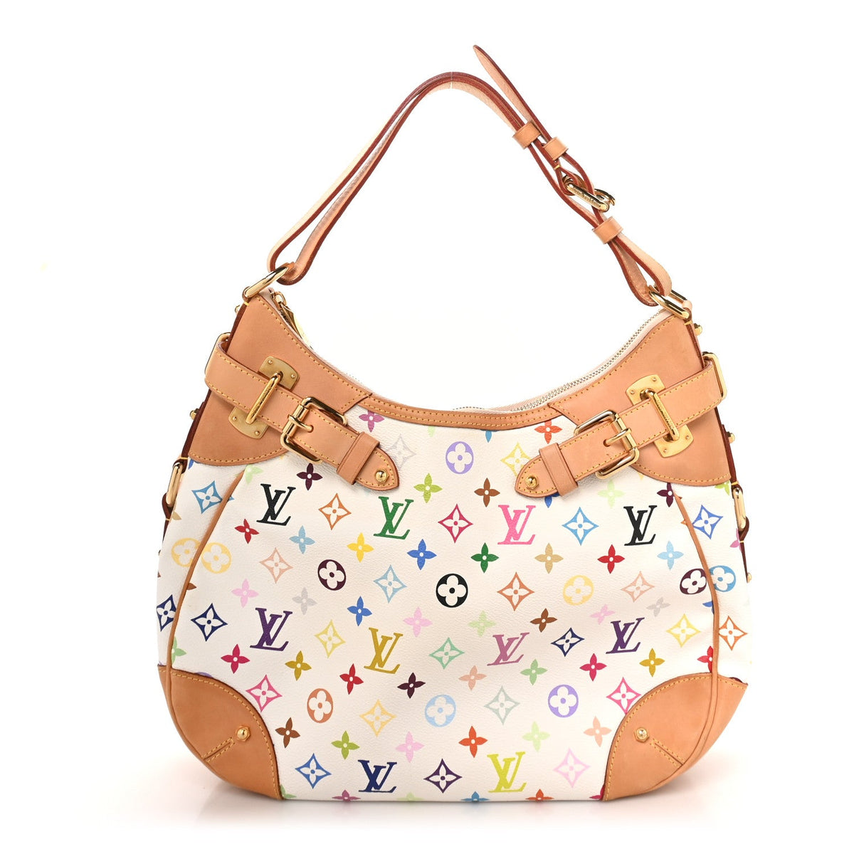 Monogram Multicolor Greta White